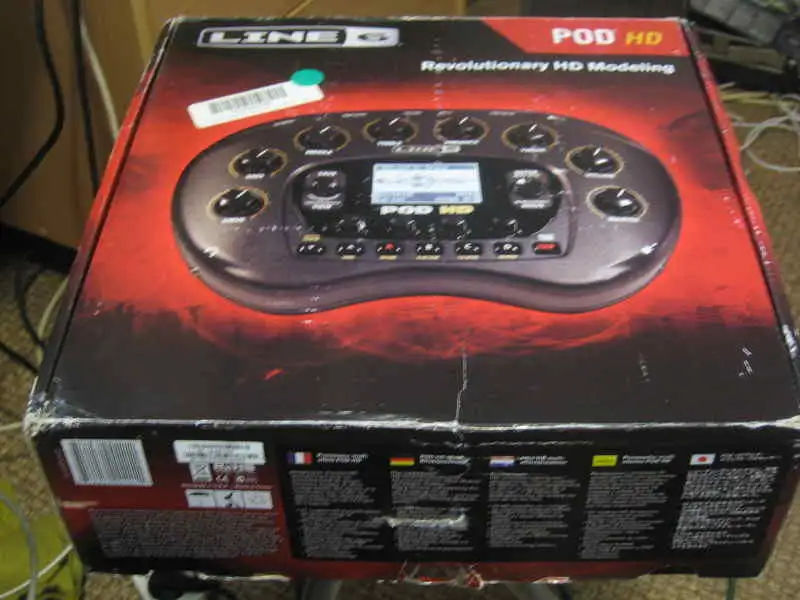 Line6 Line 6 POD HD Multieffekt processzor