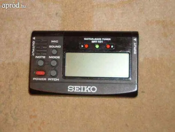 Seiko SAT 101 Gitárhangoló