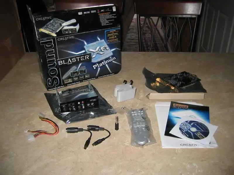  Soundblaster X-FI Platinum Hangkártya