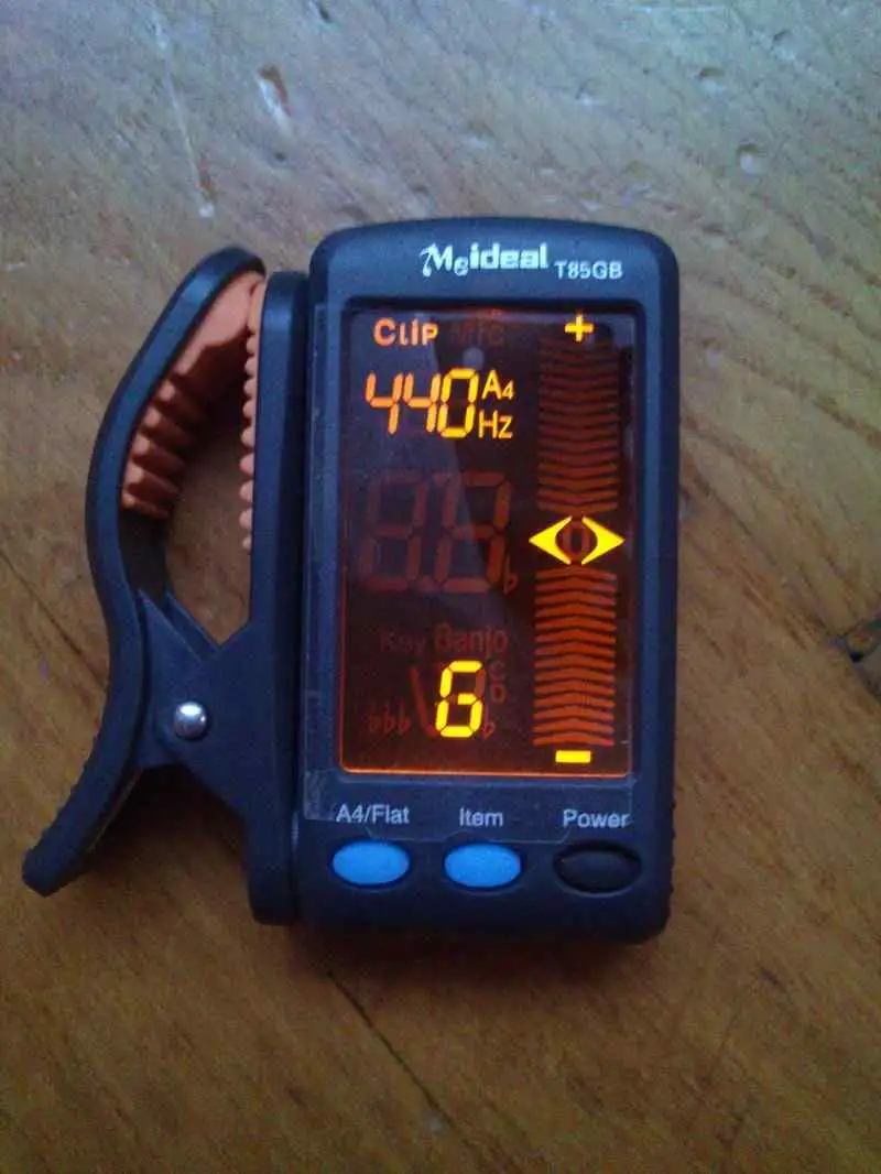  T85GB gitár És bass gitár  csiptetös hangó Guitar tuner