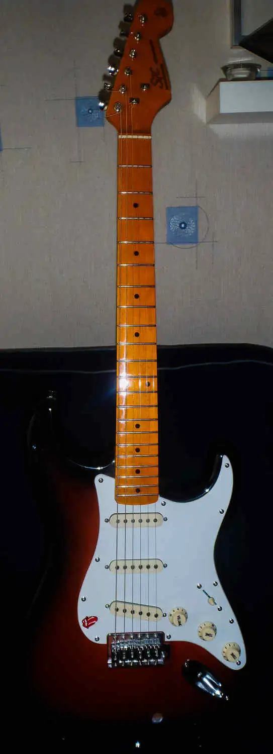 SX SST57 Stratocaster Guitarra eléctrica