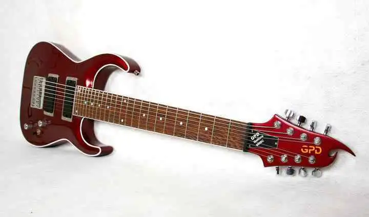GPD BC 600 Guitarra eléctrica de 8 cuerdas