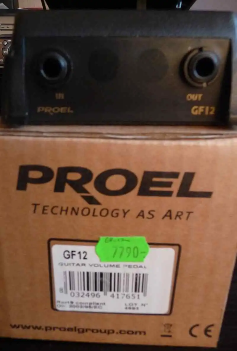 Proel GF12 Új pedál Hangerő pedál