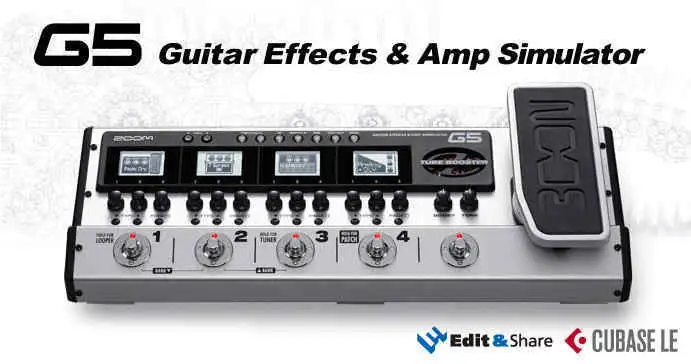 Zoom G5 Előfokcsöves multieffekt
