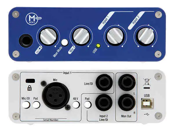 DigiDesign Mbox2 mini Hangkártya