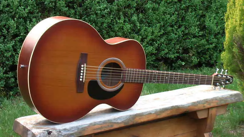 Seagull Mini Jumbo Rustic Akusztikus gitár