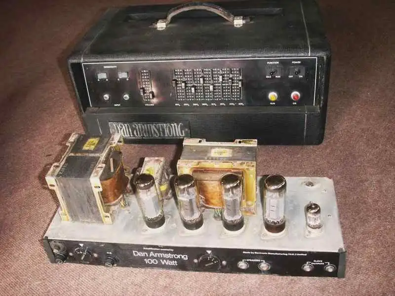  4xEL34+ECC83 Gitárerősítő-fej