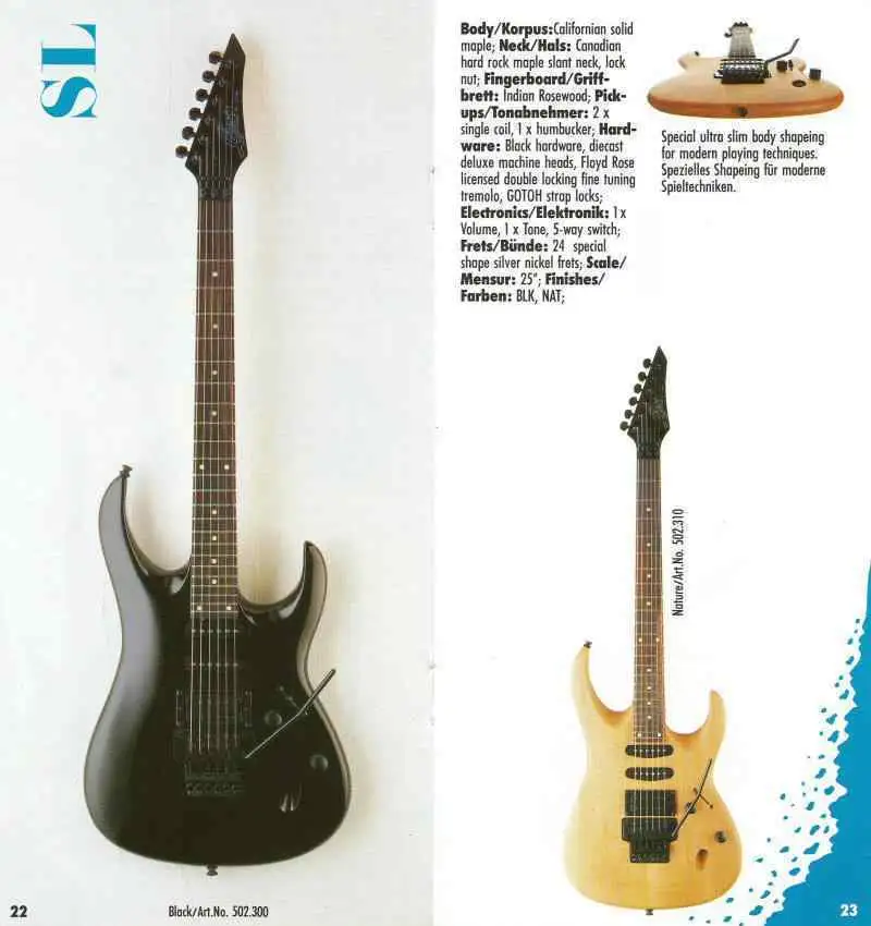 Cheri SL Elektromos gitár