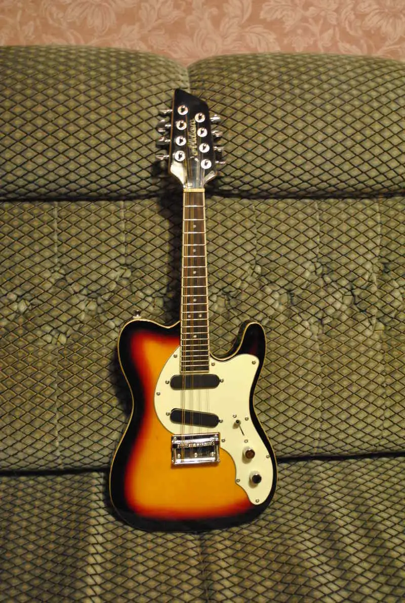 Action ALDEN elektromos mandolin Electric guitar