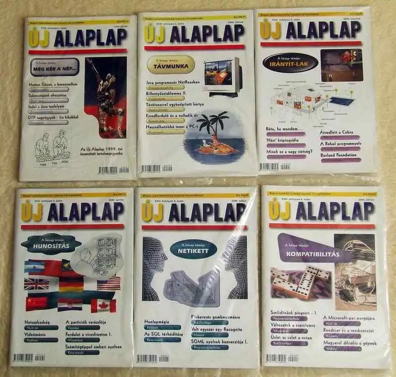 - 38 db RETRO PC magazin + 42 db CD-ROM Sontiges
