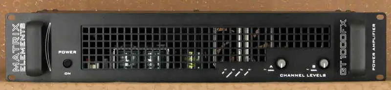 MATRIX GT 1000 FX Power Amplifier