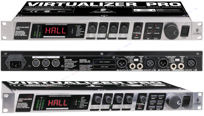 Behringer DSP2024P Multi-effect processor