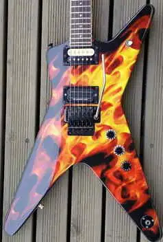 Dean ML Dime O Flame E-Gitarre