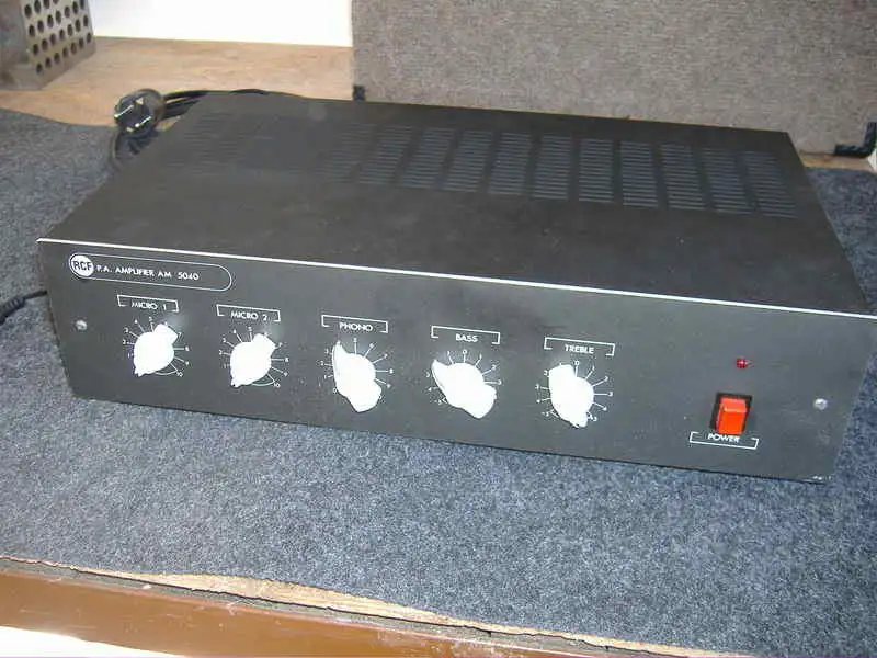 RCF P.A.5040 PA rendszer