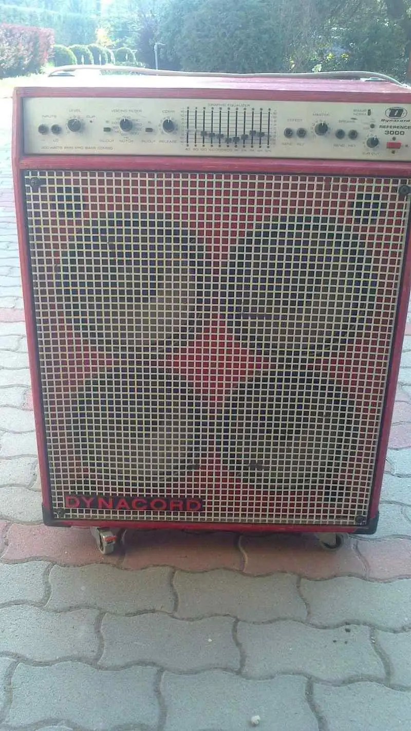 Dynacord Reference 3000 Bass Kopfe und Truhe