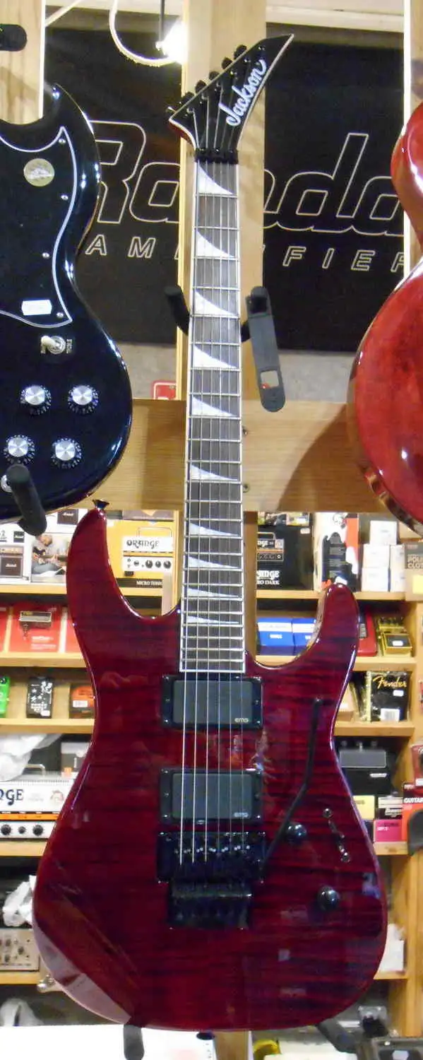 Jackson Soloist SLXFMG Trans Red Electric guitar