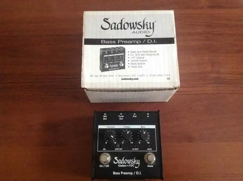 Sadowsky PreampDI Basszus pedál