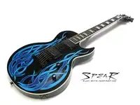 Spear RD Rock Blue Flame Active Elektromos gitár [2022.03.23. 15:06]