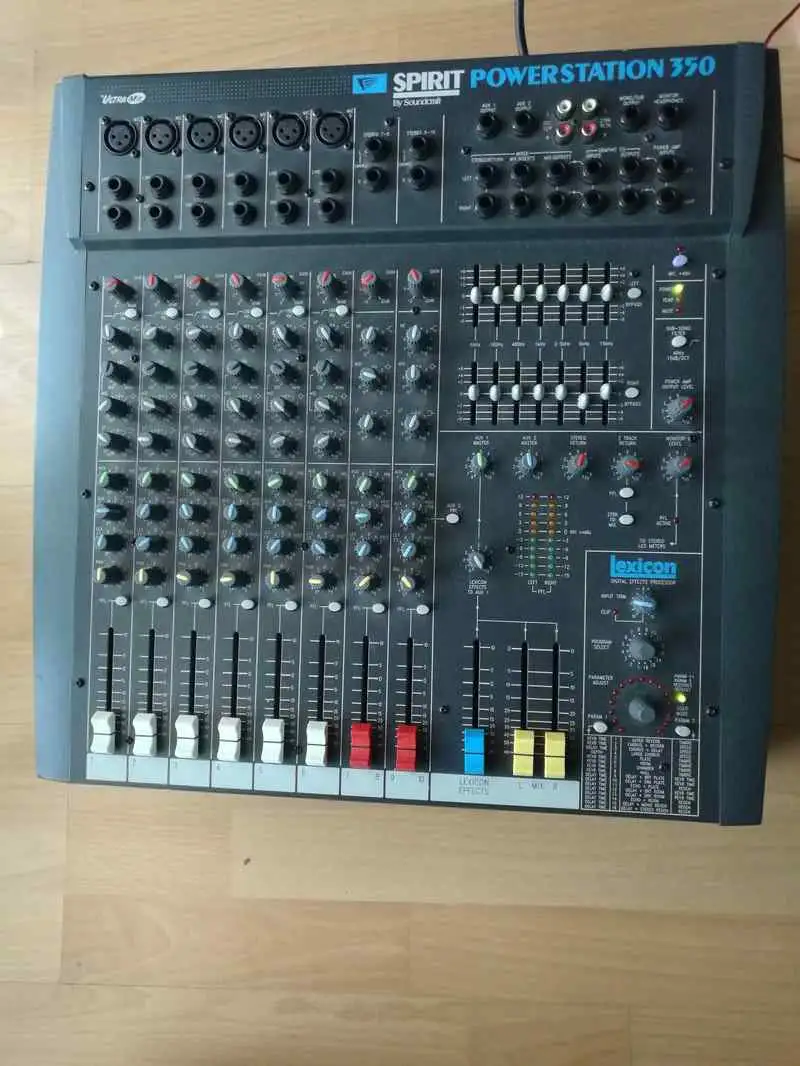 Spirit Soundcraft powerstation 350 Keverő-erősítő