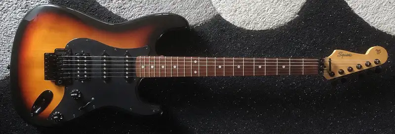 Squier Floyd Rose Series Stratocaster, 1993-1994 MIJ Elektromos gitár