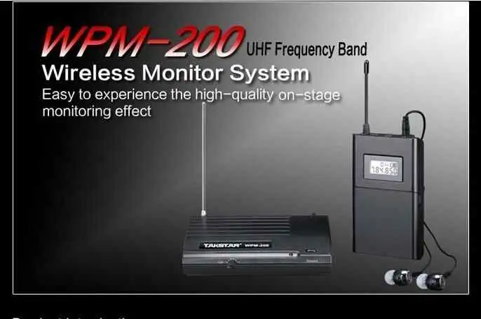 Takstar WMP 100 200 Fülmonitor