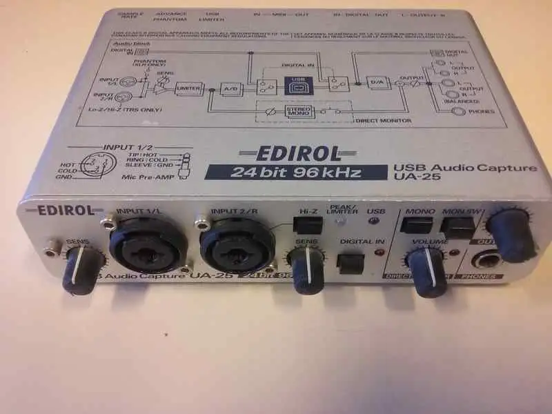 Edirol Ua-25 External sound card
