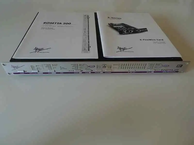 Apogee Rosetta 200  + X-Firewire card AD / DA converter