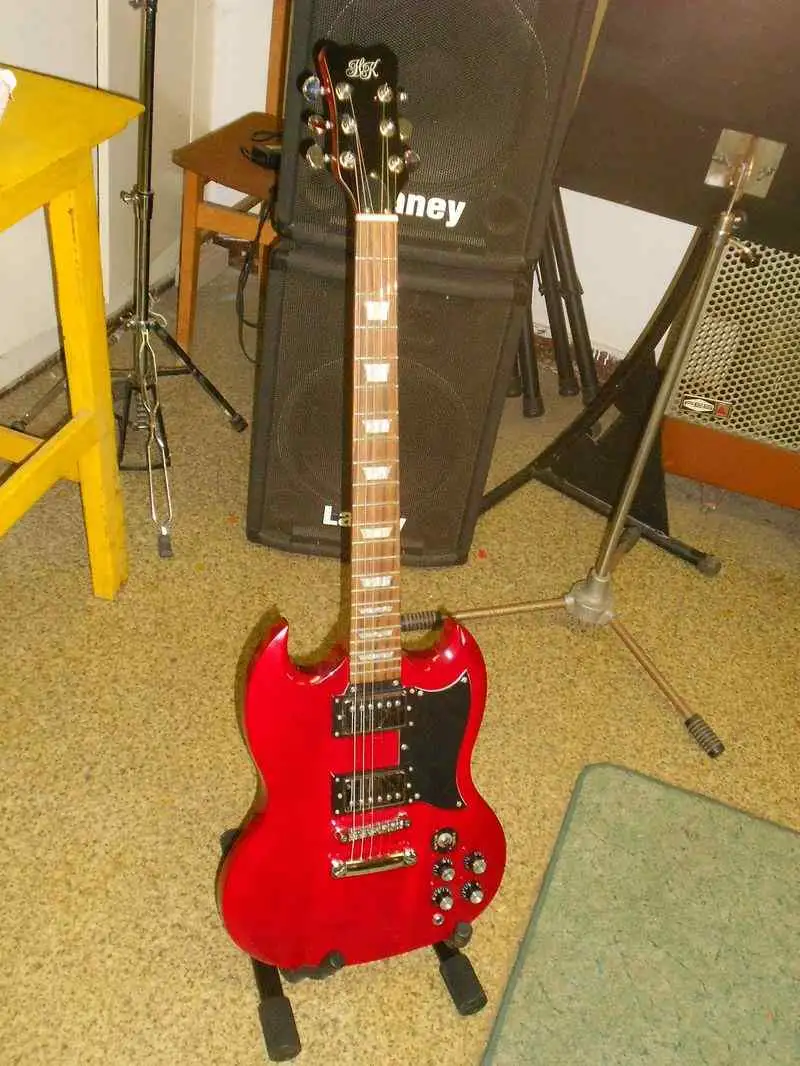 HK SG E-Gitarre