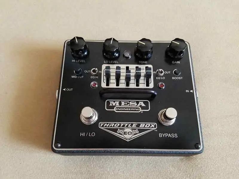 Mesa Boogie Throttle Box EQ Pedal for sale | GS Fanatic