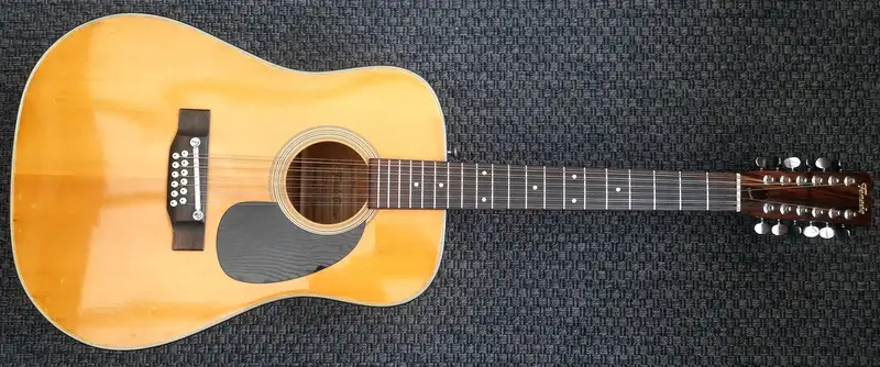 TERADA W-623 1974 Japán Akustická gitara 12 strún