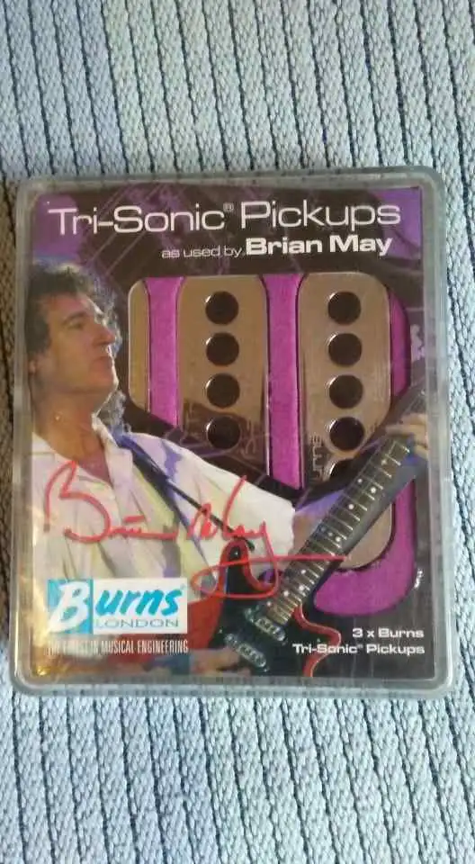 Burns Tri-Sonic Brian May Set de pastillas