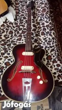 Bass collection Musima V  2 bass 1960s vintage jazz Balkezes elektroakusztikus basszusgitár [2018.11.21. 20:51]