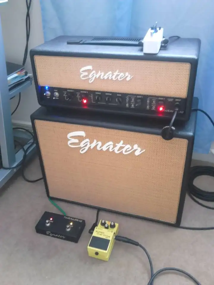 Egnater Tweaker 40 + 112 cab. Cabezal de amplificador de guitarra