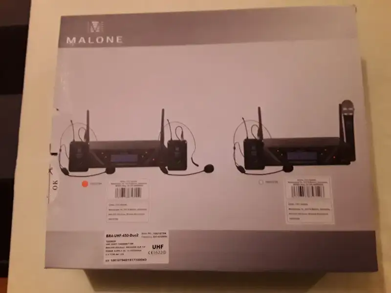  BR4-UHF-450-DUO2 Bezdrôtový systém pre gitaru a mikrofón