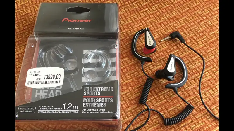 Pioneer Bass Head SE-E721 fejhallgató Earphone