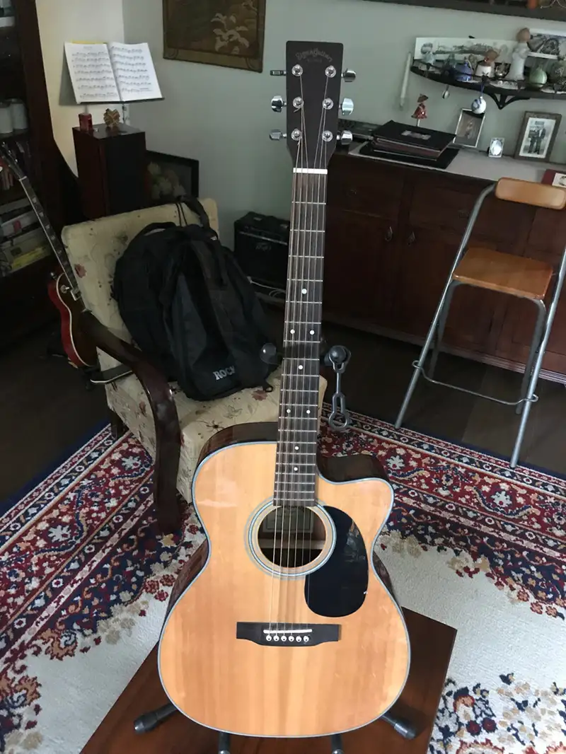 Sigma-Martin 000MC-1STE Elektroakusztikus gitár