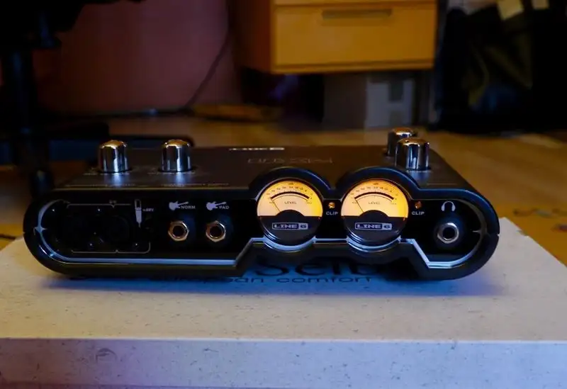 Line6 Pod Studio UX2 USB-s gitár Külső hangkártya