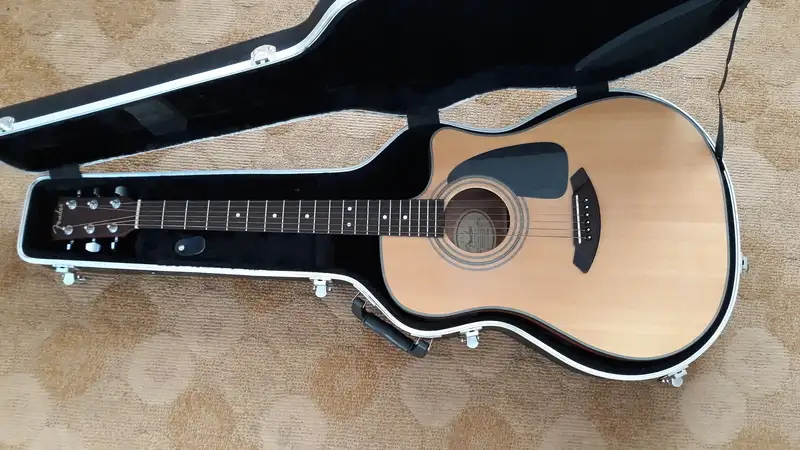 Fender CD-100CE NAT Elektroakusztikus gitár