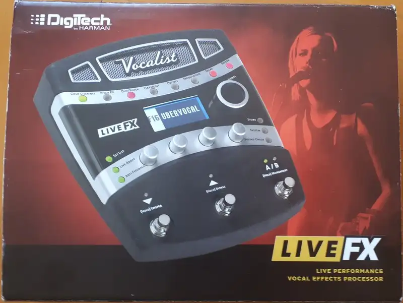 Digitech Vocalist Live Fx Effekt processzor