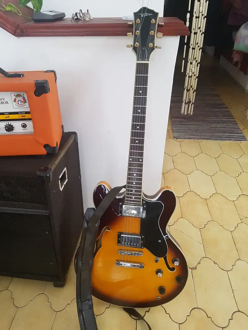 Vision Félakusztikus Gitár szett