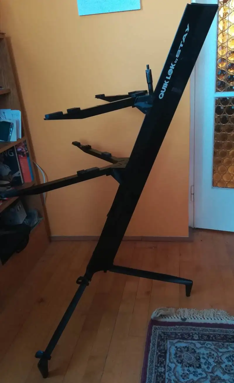  SL913ALU BK Billentyűs állvány