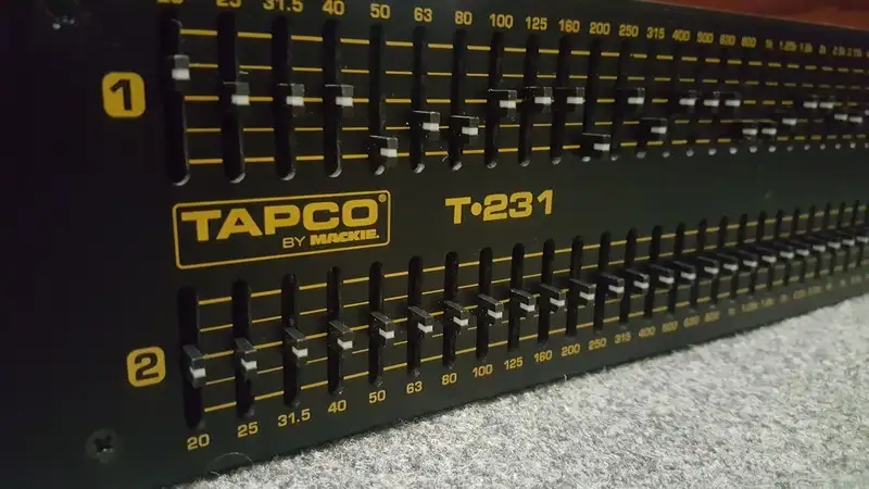 TAPCO TWEEQ T-231 Ecualizador gráfico