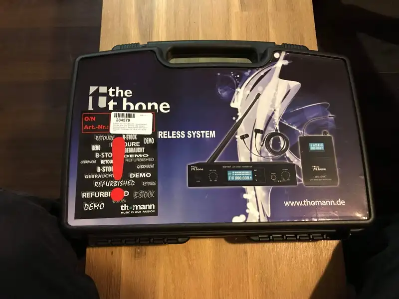 T-bone IEM-100 fülmonitor szett eladó In-ear monitor