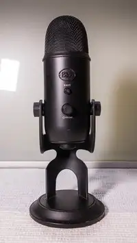 Blue Microphones Yeti Blackout Condenser microphone [September 16, 2020, 1:42 pm]