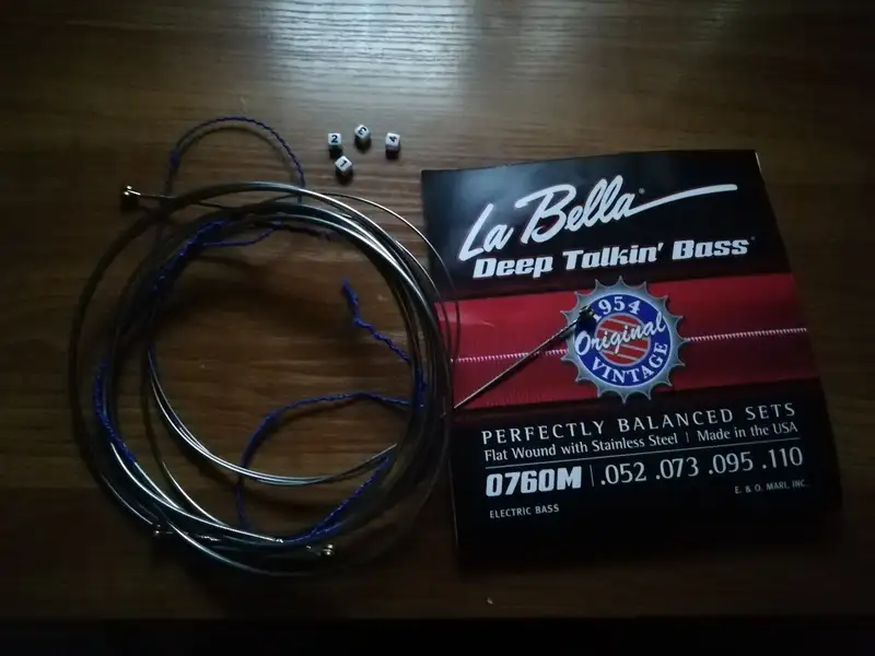  LaBella 0760M Deep Talkin Bass 1954 Stainless Ste Bass-Saiten