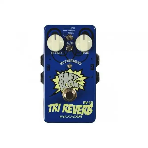 Biyang RV-10 Baby Boom Tri-Reverb Reverb pedál