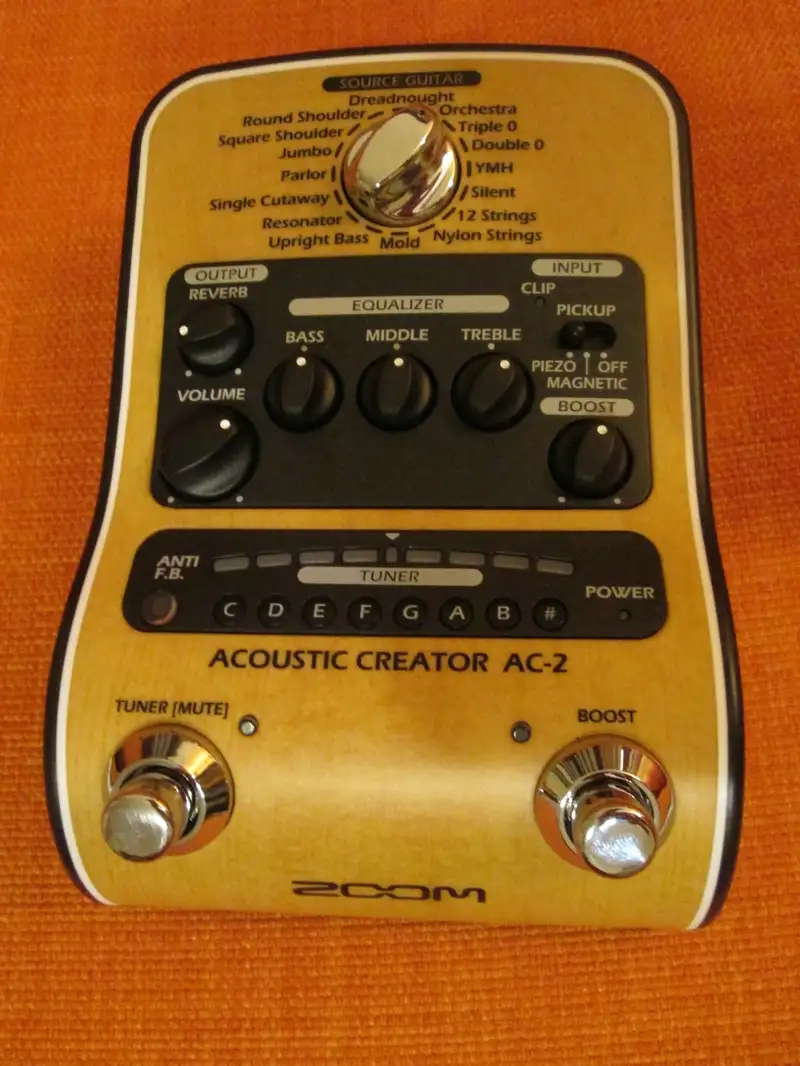 Zoom AC-2 Acoustic guitar multi effect