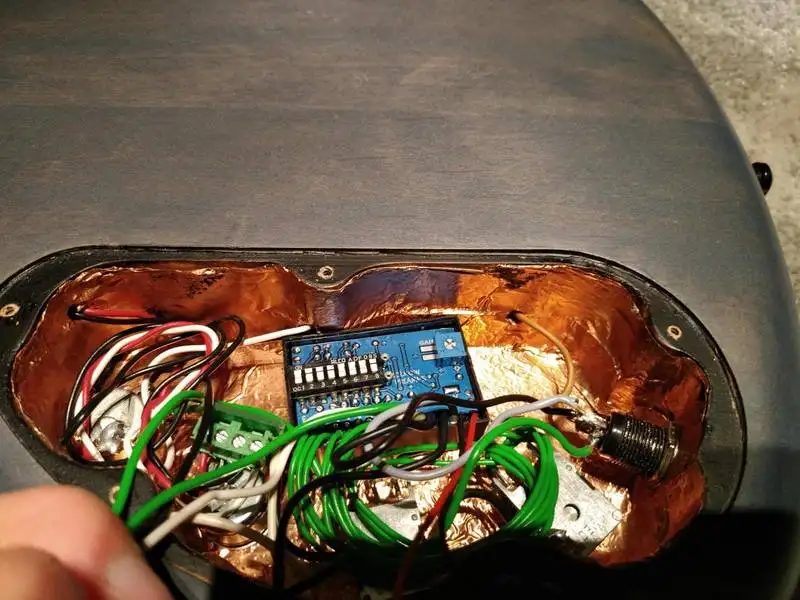 Zolkowpreamps 3 sávos eq Bass guitar electronics