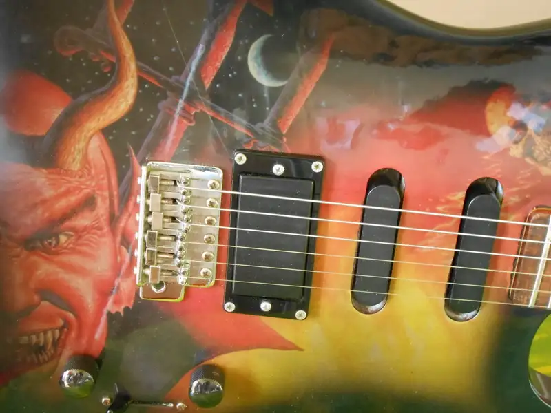  Demon 1980 Elektromos gitár