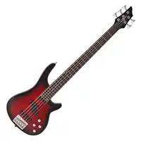 Gear4music Chicago, Trans Red Bass guitar 5 strings [November 27, 2019, 8:43 pm]